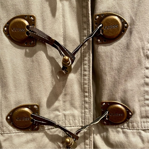 Guess Hooded Trench Coat | S - Picture 6 of 15